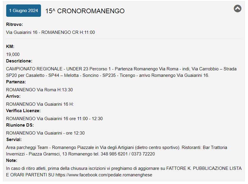 cronoromanengo